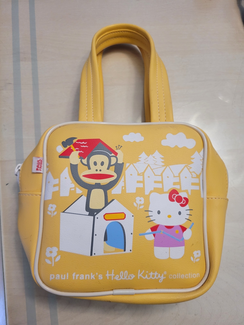 Paul frank's X Hello Kitty Yellow Handbag